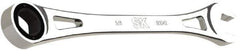 SK - 5/8" 6 Point Combination Wrench - 10.38" OAL, Steel, Full Polish Finish - Exact Tool & Supply