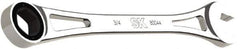 SK - 3/4" 6 Point Combination Wrench - 12" OAL, Steel, Full Polish Finish - Exact Tool & Supply
