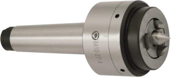 Bison - 5MT Mount, 1.18 to 3.94" Clamping Diam, Centered Pin Face Driver - 1.653" Min Turning Diam, Hydraulic Face Driver Actuation - Exact Tool & Supply