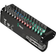 Wera - Power & Impact Screwdriver Bit Sets Point Type: Hex; Phillips; Torx Tool Type: Hex; Phillips; Torx - Exact Tool & Supply