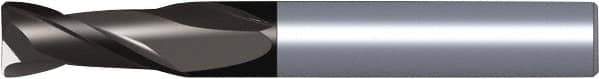Kennametal - 14mm, 2 Flute, Single End, Solid Carbide, Corner Chamfer End Mill - 83mm OAL, Right Hand Flute, 22mm LOC, Right Hand Cut - Exact Tool & Supply