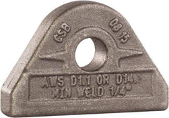 Mag-Mate - 15/32" ID, 2,000 Lb Capacity, Pad Eye - Carbon Steel - Exact Tool & Supply