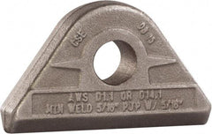 Mag-Mate - 1-1/16" ID, 13,000 Lb Capacity, Pad Eye - Carbon Steel - Exact Tool & Supply