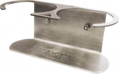 Mag-Mate - 82 Lb Max Pull Force, 3/8" Overall Height, 2.63" Diam, Ceramic Cup Magnet - Magnetic Style, 3-3/8" Clamp Opening, Chrome Plated - Exact Tool & Supply