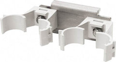 Mag-Mate - 43.5 Lb Max Pull Force, 1.37" Overall Height, Ceramic Cup Magnet - Magnetic Style, 1" Clamp Opening, Chrome Plated - Exact Tool & Supply
