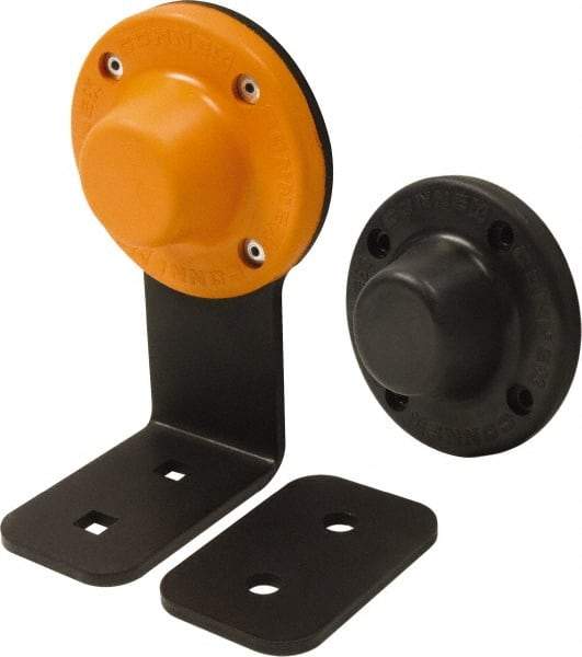 Mag-Mate - 4" Long Rubber Insulated Magnetic Door Holder - Weatherproof Grade - Exact Tool & Supply