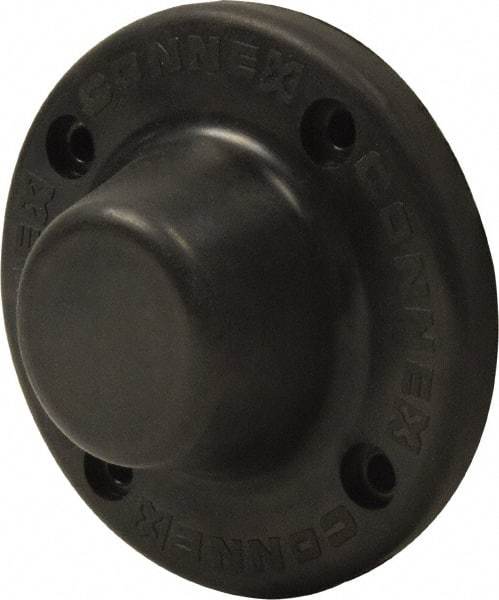 Mag-Mate - 4" Long Rubber Insulated Magnetic Door Holder - Weatherproof Grade - Exact Tool & Supply