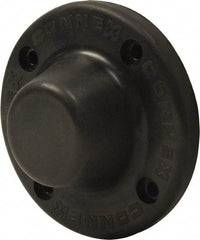Mag-Mate - 4" Long Rubber Insulated Magnetic Door Holder - Weatherproof Grade - Exact Tool & Supply