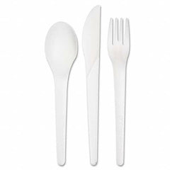 ECO PRODUCTS - Plantware Renewable & Compostable Cutlery Kit - 6", 250/CT - Exact Tool & Supply