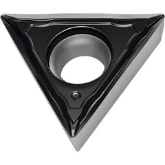 Walter - TCMT FM4 Grade WSM10S Turning Insert - TiAlN+Al2O3+(Al) Finish, 60° Triangle, 9.53mm Inscr Circle, 3.97mm Thick, 0.8mm Corner Radius - Exact Tool & Supply