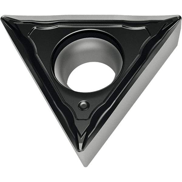 Walter - TPMT FM4 Grade WSM20S Turning Insert - TiAlN+Al2O3+(Al) Finish, 60° Triangle, 6.35mm Inscr Circle, 2.38mm Thick, 0.4mm Corner Radius - Exact Tool & Supply