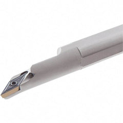 Iscar - SVAC, Left Hand Cut, 91° Lead Angle, 20mm Shank Height x 20mm Shank Width, Neutral Rake Indexable Turning Toolholder - 125mm OAL, VCGT 133 Insert Compatibility, Series Isoturn - Exact Tool & Supply