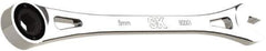 SK - 8mm 6 Point Combination Wrench - 7-3/4" OAL, Steel, Full Polish Finish - Exact Tool & Supply
