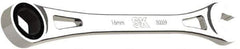SK - 16mm 6 Point Combination Wrench - 10.38" OAL, Steel, Full Polish Finish - Exact Tool & Supply