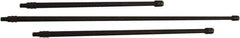 SK - 1/2" Drive Socket Locking Impact Extension Set - 3 Pieces, Includes 18, 24, 31" Lengths - Exact Tool & Supply