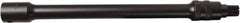 SK - 1/2" Drive Impact Locking Socket Extension - 10" OAL, Black Finish - Exact Tool & Supply