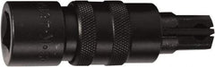 SK - 1/2" Drive Impact Locking Socket Extension - 3" OAL, Black Finish - Exact Tool & Supply