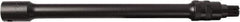 SK - 3/8" Drive Impact Locking Socket Extension - 12" OAL, Black Finish - Exact Tool & Supply