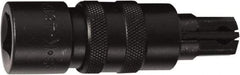 SK - 3/8" Drive Impact Locking Socket Extension - 3" OAL, Black Finish - Exact Tool & Supply