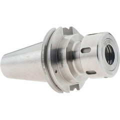 Accupro - 3/64" to 1" Capacity, 3-1/2" Projection, CAT50 Dual Contact Taper, TG/PG 100 Collet Chuck - 7-1/2" OAL - Exact Tool & Supply