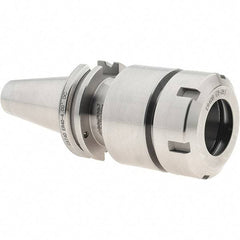 Accupro - 2.99mm to 25.98mm Capacity, 4" Projection, CAT40 Dual Contact Taper, ER40 Collet Chuck - 6-11/16" OAL - Exact Tool & Supply