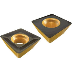 Iscar - H690 TNKX160610 PNTR Grade IC5100 Carbide Milling Insert - TiCN/Al2O3 Finish, 0.3937" Thick, 12mm Inscribed Circle, 1mm Corner Radius - Exact Tool & Supply