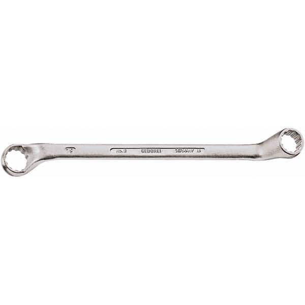 Box Wrenches; Wrench Type: Offset Wrench; Wrench Size: 13x15 mm; Head Type: Offset; Double/Single End: Double; Wrench Shape: S-Shape; Material: Vanadium Steel; Finish: Chrome-Plated; Standards: DIN 838; ISO 1085; ISO 3310; ISO 10104; Number Of Points: 12;