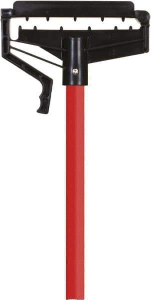 O-Cedar - 60" Standard Fiberglass Quick Connect Mop Handle - 1" Handle Diam, 1 to 5" Wet Mop Head Band, Use with Wet Mops - Exact Tool & Supply