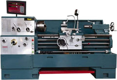 Enco - 18" Swing, 80" Between Centers, 230/460 Volt, Triple Phase Engine Lathe - 7MT Taper, 7-1/2 hp, 25 to 1,800 RPM, 3-1/8" Bore Diam, 40" Deep x 48-7/8" High x 136-1/8" Long - Exact Tool & Supply