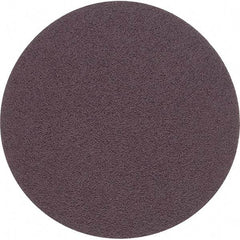 Tru-Maxx - 5" Diam, 60 Grit Aluminum Oxide Adhesive PSA Disc - Medium Grade, Gold, C Weighted Backing, Flexible, 3,000 Max RPM - Exact Tool & Supply