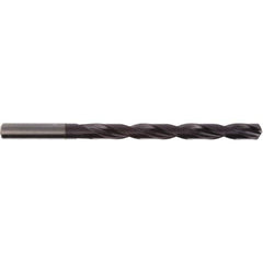 DORMER - 4.6mm 140° Spiral Flute Solid Carbide Taper Length Drill Bit - Exact Tool & Supply