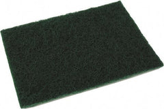 O-Cedar - 9" Long x 6" Wide x 1/2" Thick Scouring Pad - Heavy-Duty, Green - Exact Tool & Supply