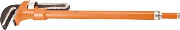 OPI - 48" Alloy Steel Telescopic Pipe Wrench - 8-1/4" Pipe Capacity - Exact Tool & Supply