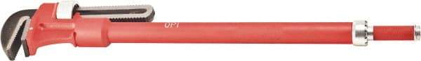 OPI - 48" Alloy Steel Telescopic Pipe Wrench - 6" Pipe Capacity - Exact Tool & Supply