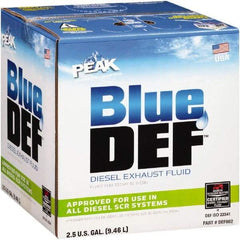 Peak - Diesel Exhaust Fluid - 2.5 Gal Jug - Exact Tool & Supply