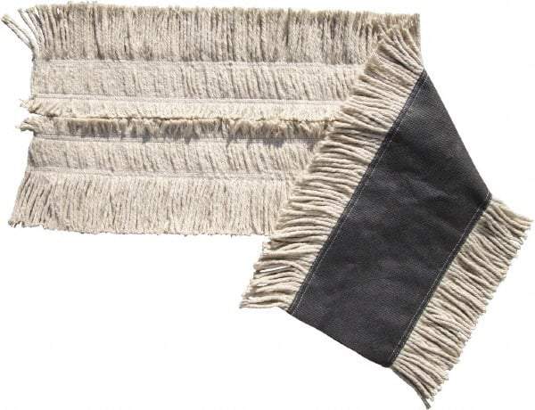 O-Cedar - 24" Long x 5" Wide Cotton Dust Mop Head - Slip-On/Slip-Through Backing, Launderable - Exact Tool & Supply
