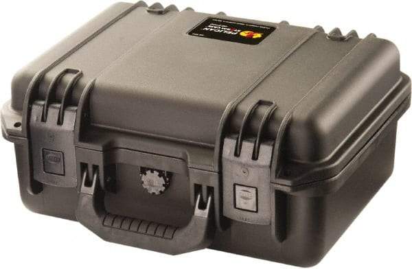 Pelican Products, Inc. - 11-13/32" Wide x 6-1/2" High, Clamshell Hard Case - Black, HPX High Performance Resin - Exact Tool & Supply