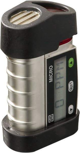 GfG - Audible, Vibration & Visual Alarm, LCD Display, Single Gas Detector - Monitors Ozone, -20 to 55°C Working Temp, UL Listed - Exact Tool & Supply