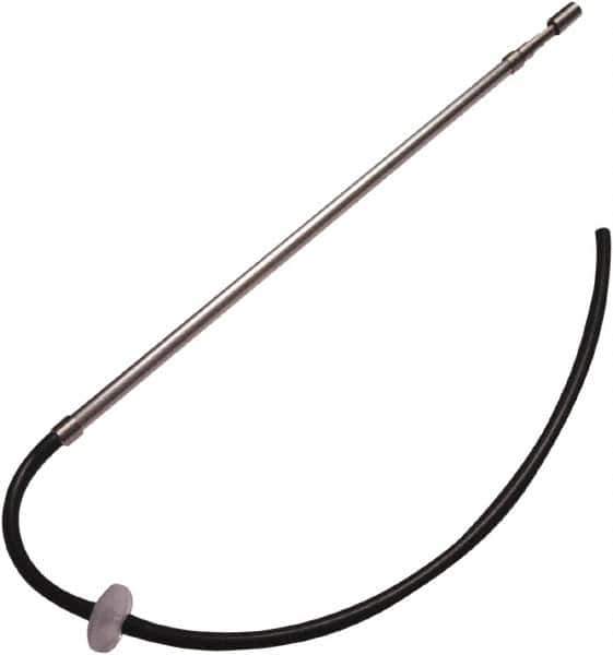 GfG - 4-1/2' Long Gas Detector Telescopic Probe - Stainless Steel - Exact Tool & Supply