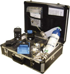 GfG - Audible, Vibration & Visual Alarm, LCD Display, Confined Space Monitor - Monitors LEL, Oxygen, Carbon Monoxide & Hydrogen Sulfide, -20 to 50°C Working Temp, CSA Listed - Exact Tool & Supply
