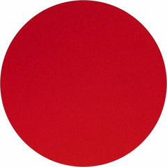 Norton - 12" Diam, 120 Grit Ceramic Adhesive PSA Disc - Medium Grade, Orange, Y Weighted Backing, Flexible - Exact Tool & Supply