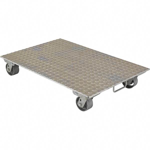Vestil - 2,800 Lb Capacity Aluminum Dolly - 36" Long x 24" Wide - Exact Tool & Supply