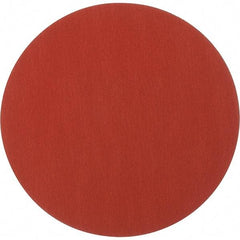 Norton - 12" Diam, 60 Grit Ceramic Adhesive PSA Disc - Coarse Grade, Orange, Y Weighted Backing, Flexible - Exact Tool & Supply