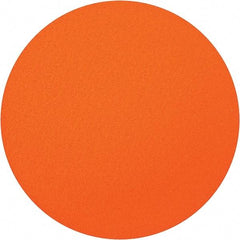 Norton - 12" Diam, 50 Grit Ceramic Adhesive PSA Disc - Coarse Grade, Orange, Y Weighted Backing, Flexible - Exact Tool & Supply