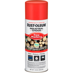 MC1800 Wet/Dry Tree Marking-Fluorescent Red Spray Paint - Exact Tool & Supply