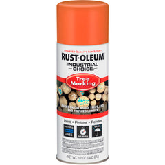 Wet/Dry Tree Marking-Fluorescent Orange Spray Paint - Exact Tool & Supply