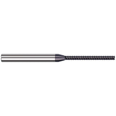 Harvey Tool - Square End Mills; Mill Diameter (mm): 0.80 ; Mill Diameter (Inch): 1/32 ; Mill Diameter (Decimal Inch): 0.0310 ; Length of Cut (Inch): 3/8 ; Length of Cut (Decimal Inch): 0.3750 ; Material: Solid Carbide - Exact Tool & Supply