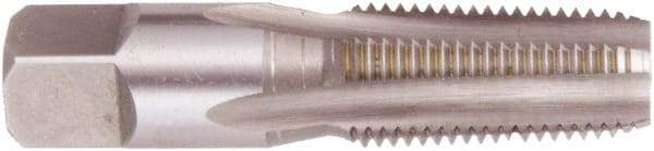 Regal Cutting Tools - 3/4-14 NPTF Thread, 5 Flute Standard Pipe Tap - 3-1/4" OAL, 1-3/8" Thread Length, 29/32" Shank Diam, Bright Finish, High Speed Steel - Exact Tool & Supply