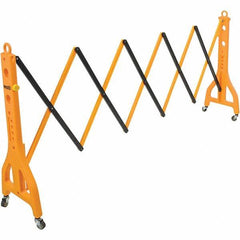 Vestil - Folding Gates & Barricades Type: Expandable Barricade Height (Inch): 40-3/4 - Exact Tool & Supply
