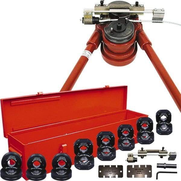 Loos & Co. - Swaging Machines Type: Portable Swager Style: Manual - Exact Tool & Supply